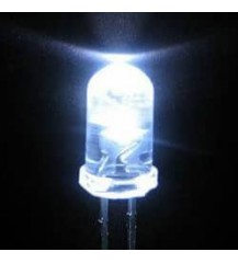 5mm Clear Lens LED White